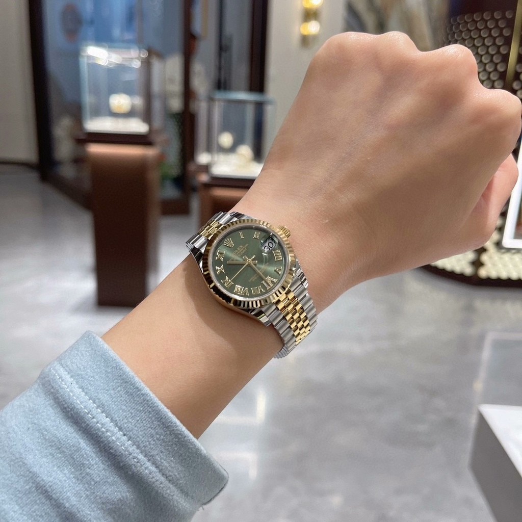 Jam tangan mekanik bercahaya jam tangan wanita jam tangan mekanik otomatis penuh jam tangan wanita b