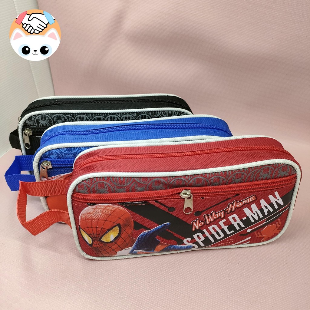 

Tempat pensil 2 resleting/Pencil case Spiderman CJ004