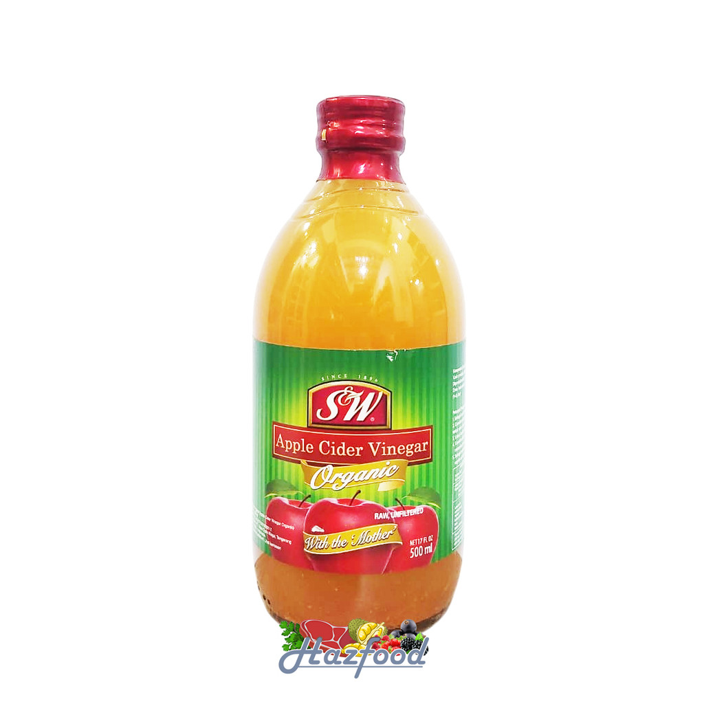 

SW Apple Cider Vinegar Organic 500ml - Cuka Apel Organik