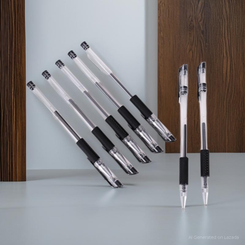 

Bolpen Gel Tinta 0,5mm - Pen Pulpen Gel Hitam