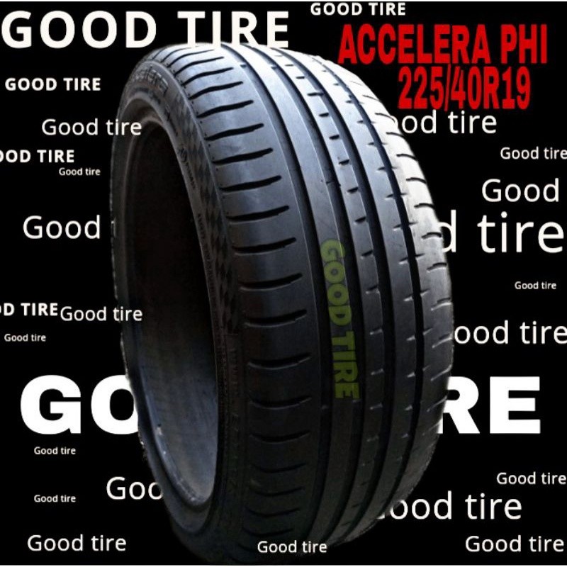 PROMO ACCELERA PHI 225-40-18 R19 RING 19 COPOTAN SEKEN SECOND BEKAS BAN MOBIL VELG LEBAR VELG CELONG