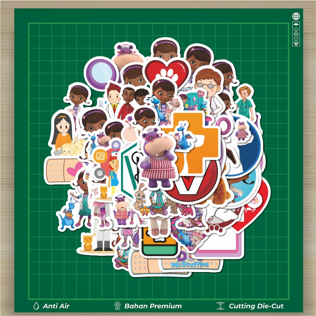 

HOT 50 PCS STIKER Stiker Veterinary Medicine Series [Kedokteran Hewan] Stiker Fashion Cars Decal Dingin Kartu Album Custom Vinyl Anti Air- Sticker Aesthetic Buku Journal Koper Casing HP Tablet Laptop Helm Motor Botol Minum