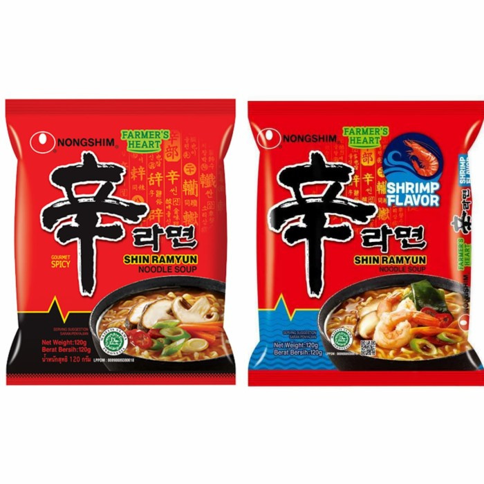 

Ready 120gr MIE Shin Ramyun NONGSHIM Exp Oktober 2025