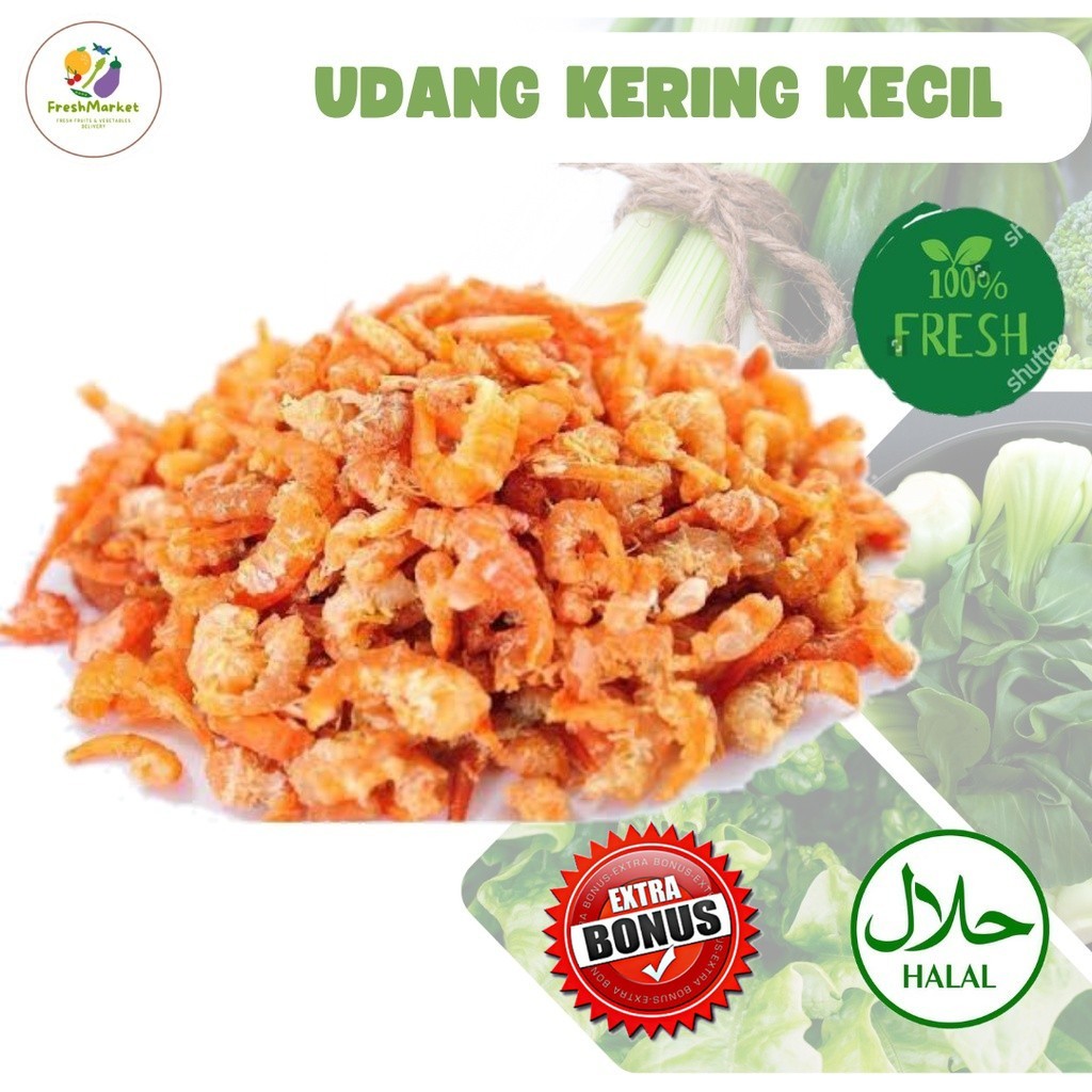 

Udang Kecil Ebi Kering Tekwan 250 Gram Sayurinstant