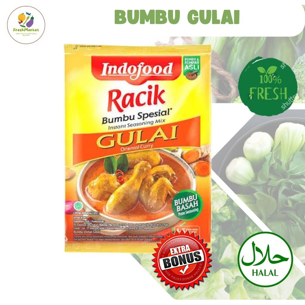 

Bumbu Racik Instant Gulai Indofood 1 Sachet Sayurinstant