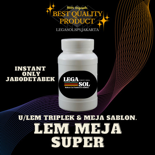 

Lem Meja SUPER @1KG (U/Lem Triplek & Meja Sablon).