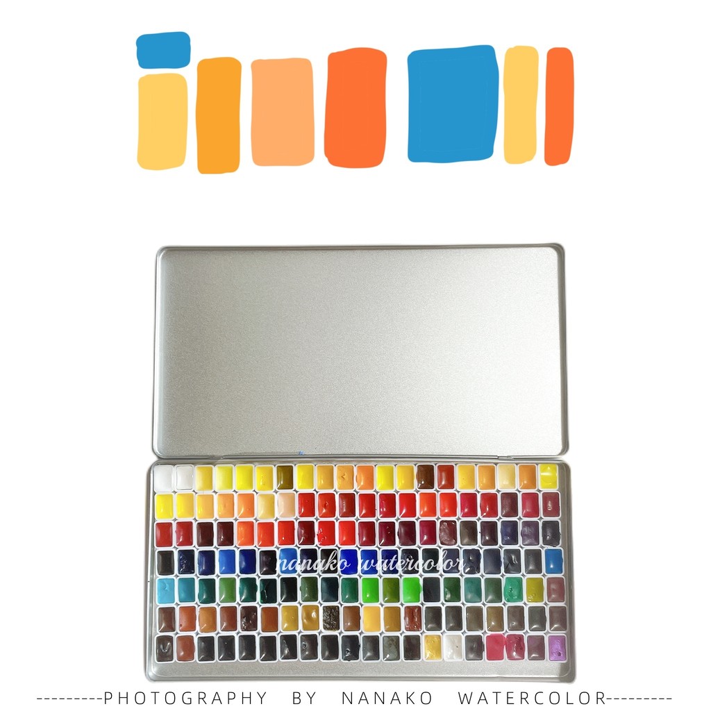 

Original Schmincke artist watercolor pigment 139 colors full color Aquarelle dispensing 0.5ml professional painting art supplie