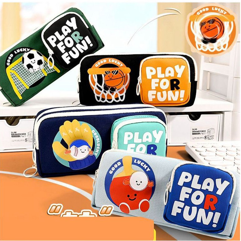 

Tempat Pensil Motif Sporty 2508 Pencil Case