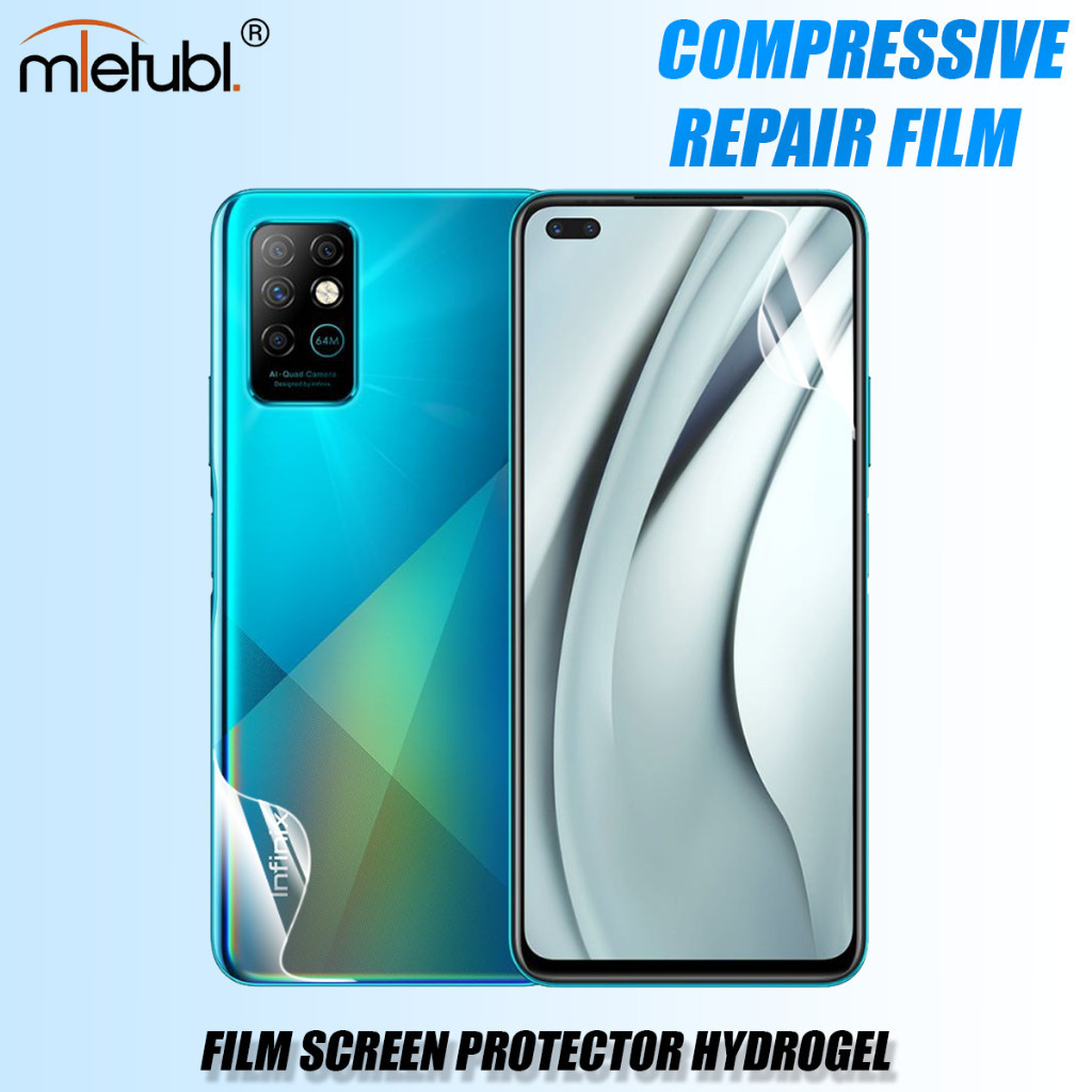 TG Infinix Note 8 Anti Gores Hydrogel - Hydrogel Film Bukan Tempered Glass
