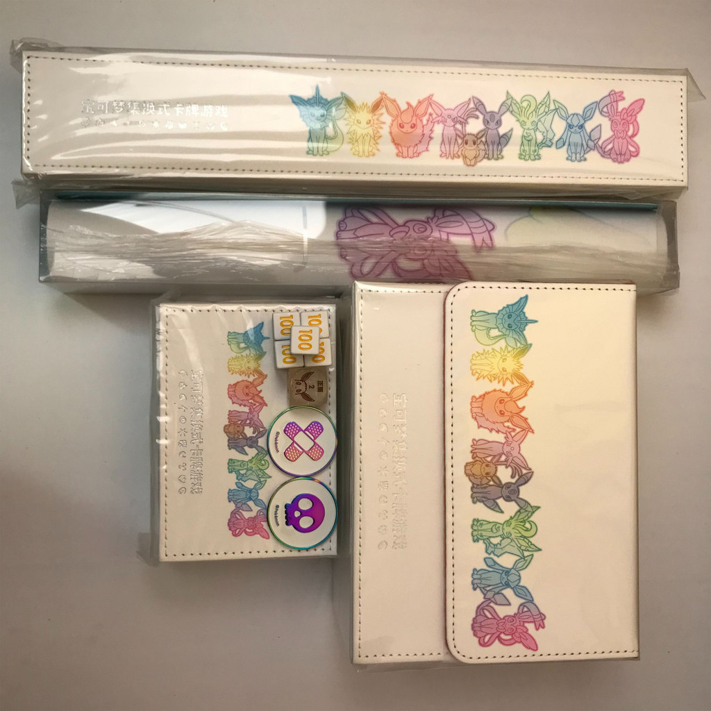 

Eevee Advanced Gift Box Eevee Game Peripherals Card Box Indicator Box Collection Desk Decoration Kids Toys Birthday Gifts