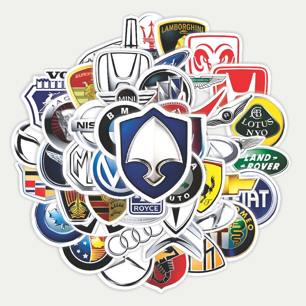 

Sticker Pack Stiker Mix Logo Car brand Series | Sticker TUMBLR | Stiker LAPTOP KOPER HELM