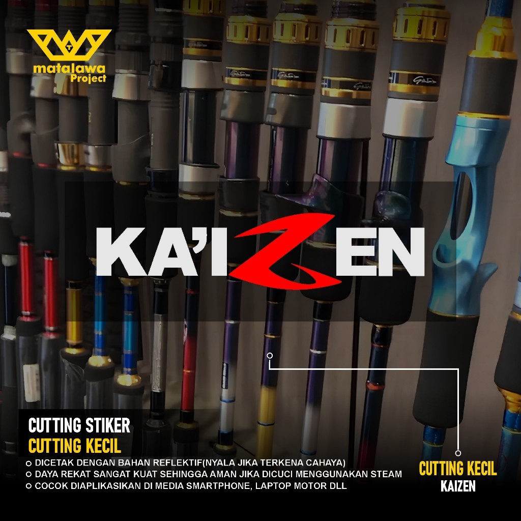 STIKER CUTTING RELIX NUSANTARA OKUMA SHIMANO DAIWA OXYGEN Stiker Brand Mancing Pancing KAIZEN