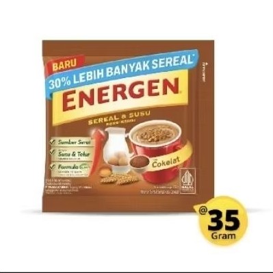 

ENERGEN COKLAT 35GR X 10 BKS/SEREAL COKLAT