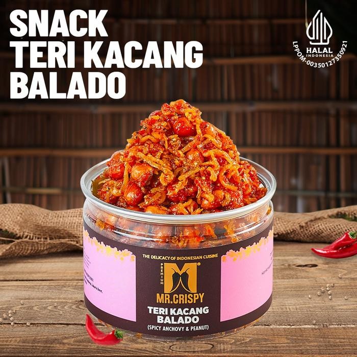 

Teri Kacang Balado/Teri Medan Mr.Crispy