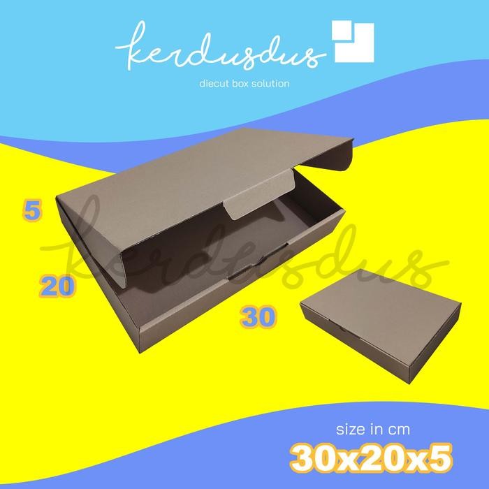 

30x20x5 cm kardus carton box diecut pizza kue packing packaging