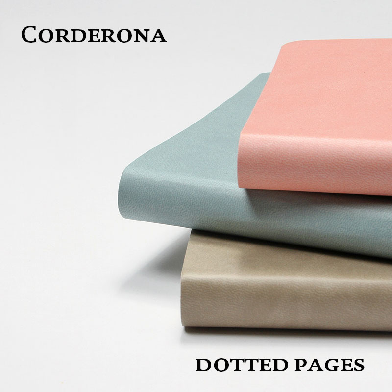 

A5 Bullet Dotted Journal Soft Cover Notebook Simple Travel Planner Diary Sketchbook Stationary