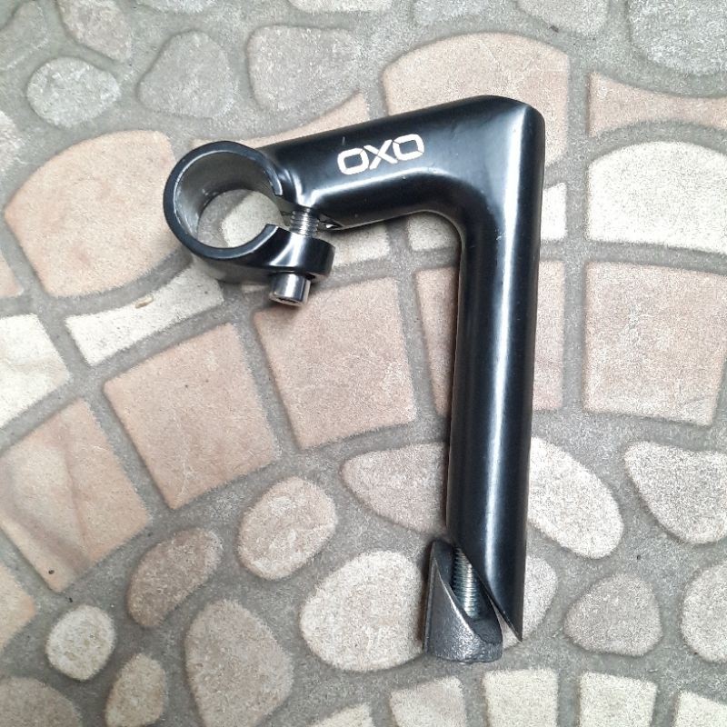 STEM MTB - STEM BANGAU OXO 90 ALLOY HITAM sparepart sepeda termurah