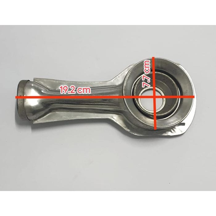 Cerobong kompor gas miyako pendek