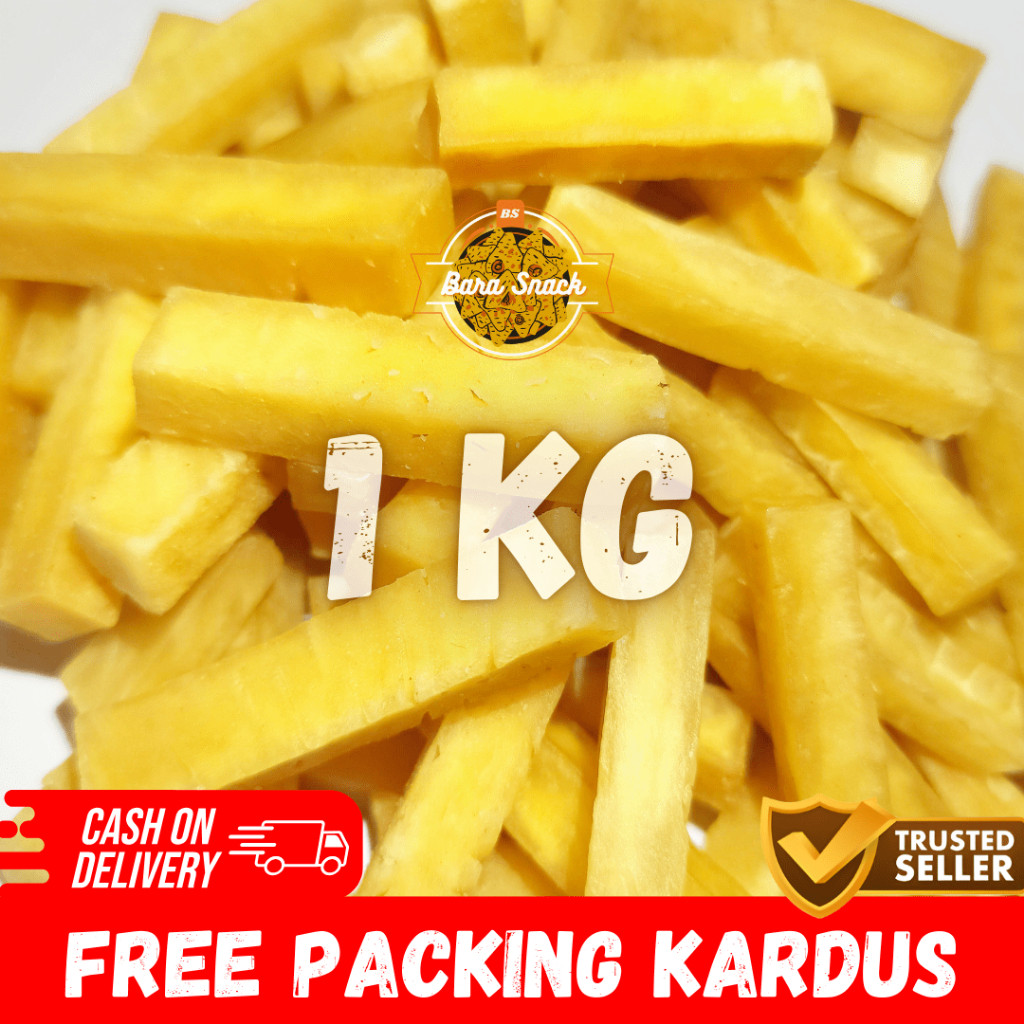 

[ 1KG ] Stick / Stik Sukun Mentega Premium Lebih Renyah & Gurih / Camilan Snack Kiloan Murah -K