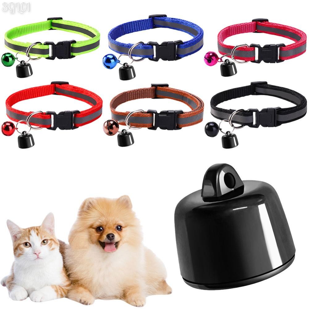 Pet Tracker with Adjustable Collar Smart Pet Locator Cat Tracker for Dogs & Cats