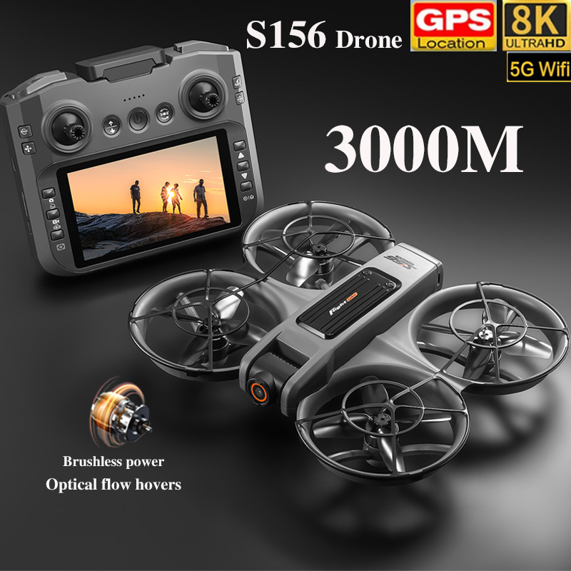 S156 RC Drone 2.4G 5G GPS Professional 8K HD Aerial Photography Remote Control Aircraft HD Dual Came