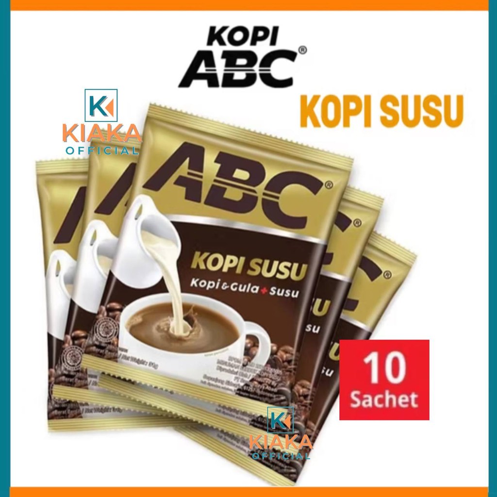 

Kopi ABC Susu 30gr x 10 sachet Renceng Halal BPOM Original