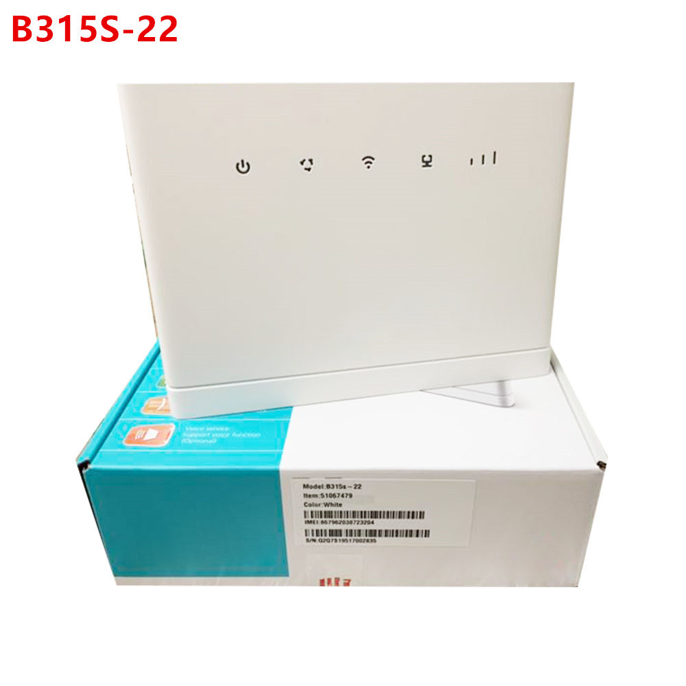 Unlocked For Huawei B315 Router B315S-22 3G 4G LTE CPE Router Wireless Mobile WiFi with Antenna +2pc