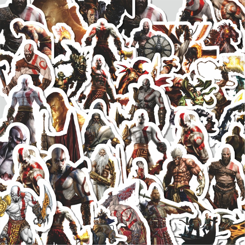 

Stiker Cutting Pack Stiker Video Game Series God Of War Character Mix Isi 100Pcs Series Aesthetic Lucu Keren Untuk Koper Bahan Vynil