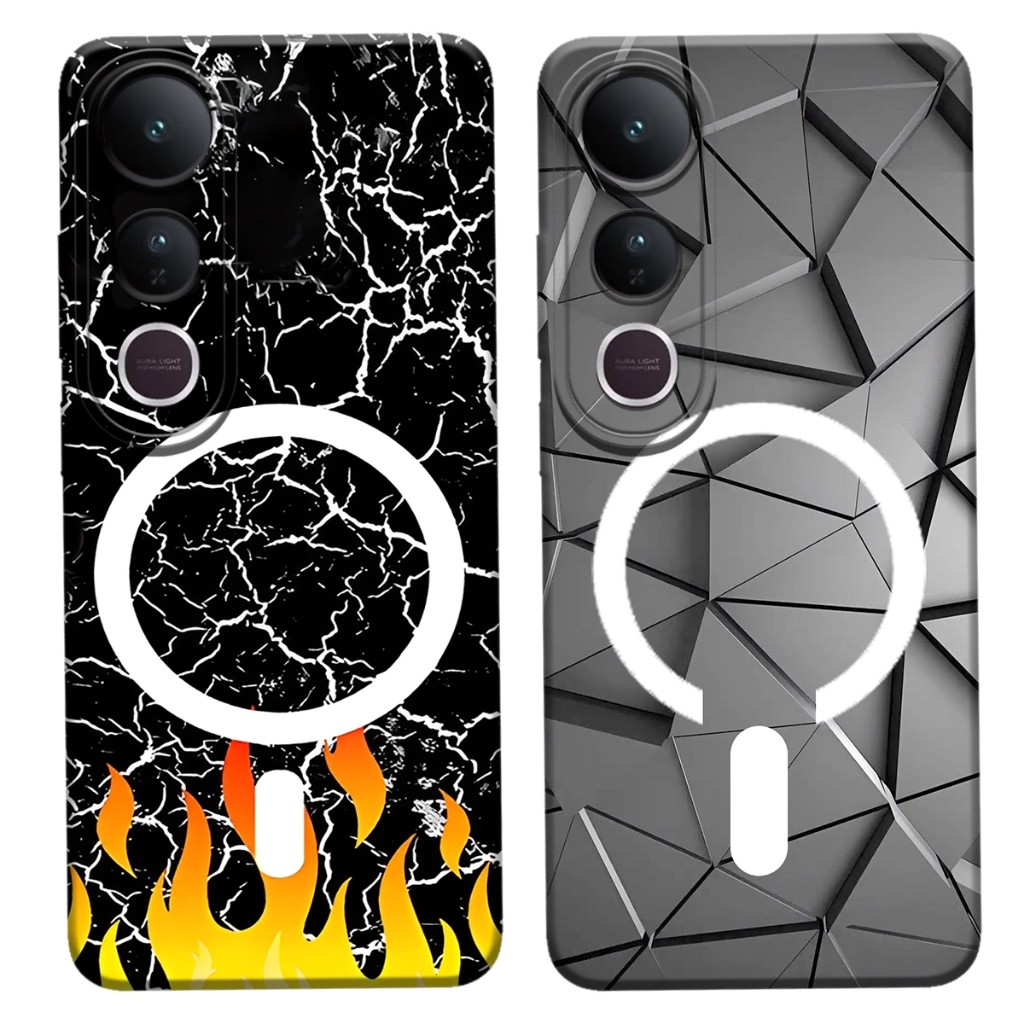[LV] Case Hp Vivo V50 Lite 5G 2025  Sillikon Protec Camera Lentur - Fashion Case Kekinian - Case Ter
