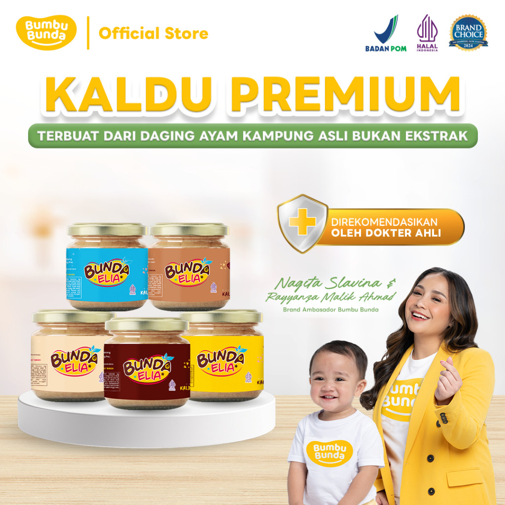

Bumbu Bunda Elia Kaldu MPASI 50gr Non MSG - Bumbu MPASI | Kaldu Asli | Kaldu Ayam Sapi Salmon Jamur