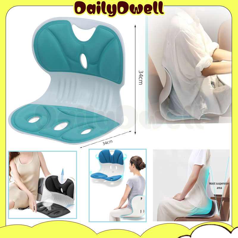 kursi penyangga portabel penopang punggung/ kursi korektor postur penyangga punggung/sandaran kursi 