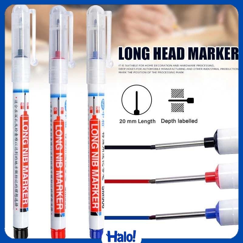 

Toddi Spidol Kepala Panjang Long Nib Head Marker Waterproof - 317