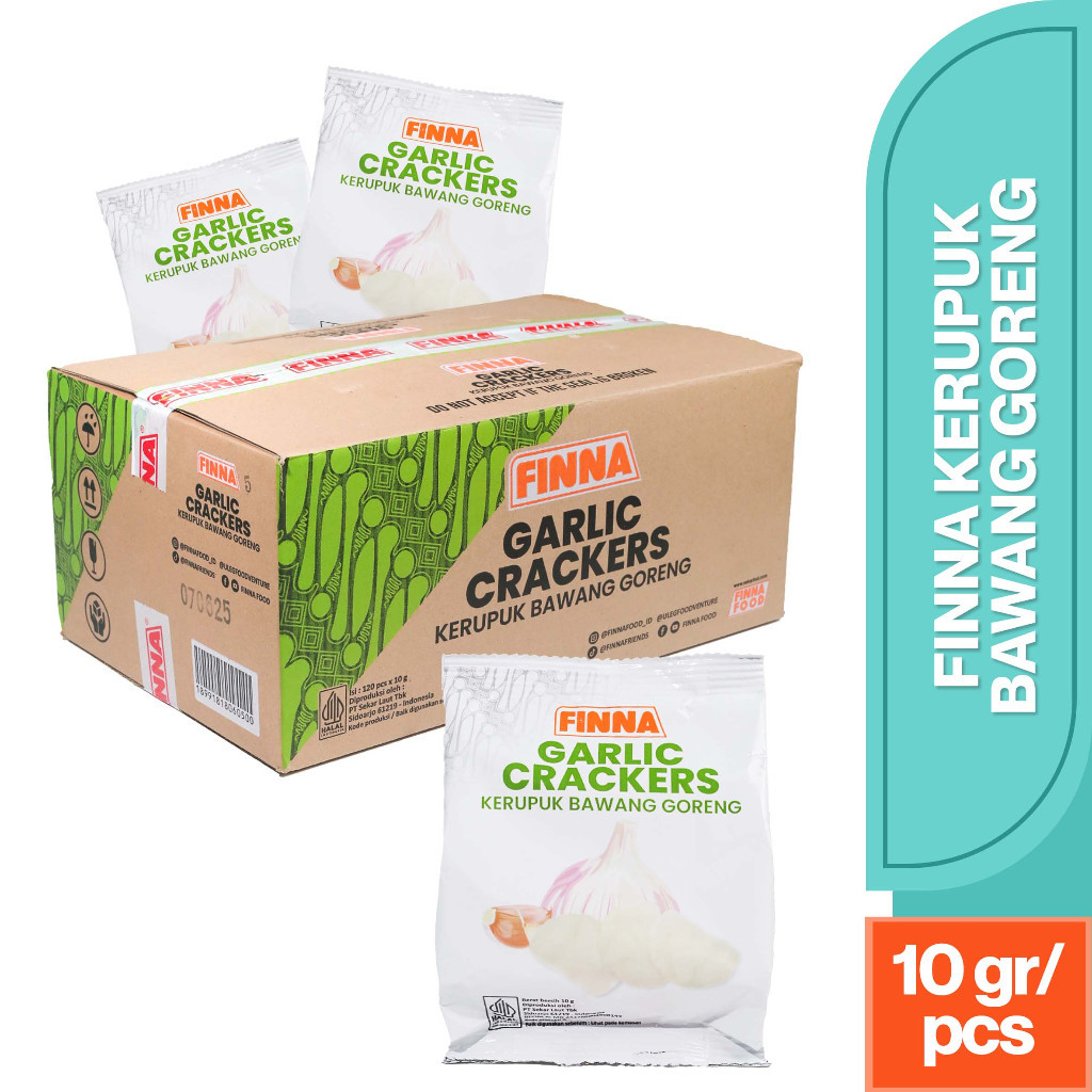 

Finna Kerupuk Goreng Bawang Renyah Gurih 120 Pcs