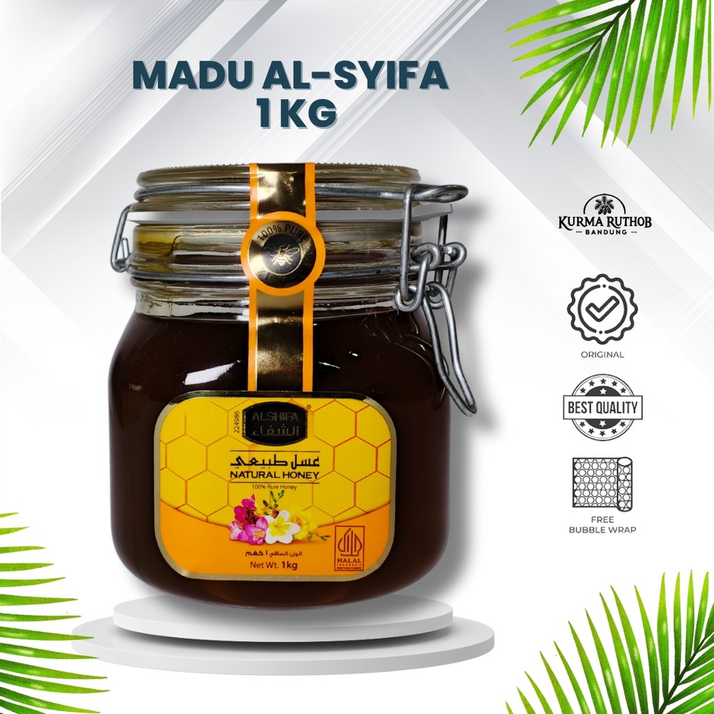 

Madu Alshifa 1kg Murni / Al Shifa Natural Honey / Original Honey