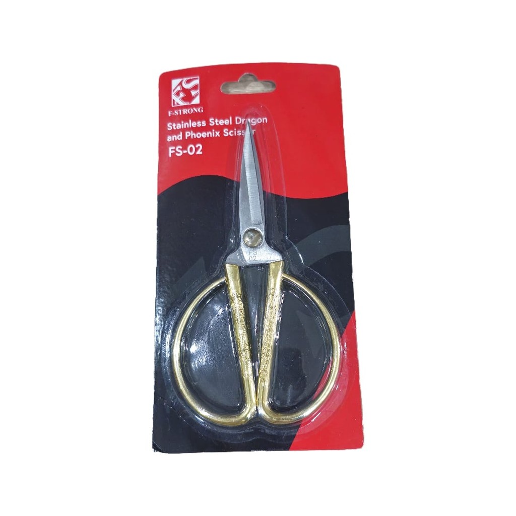 

Gunting EMAS Kodok FS 02 Stainless Steel / Gunting Kertas Kain