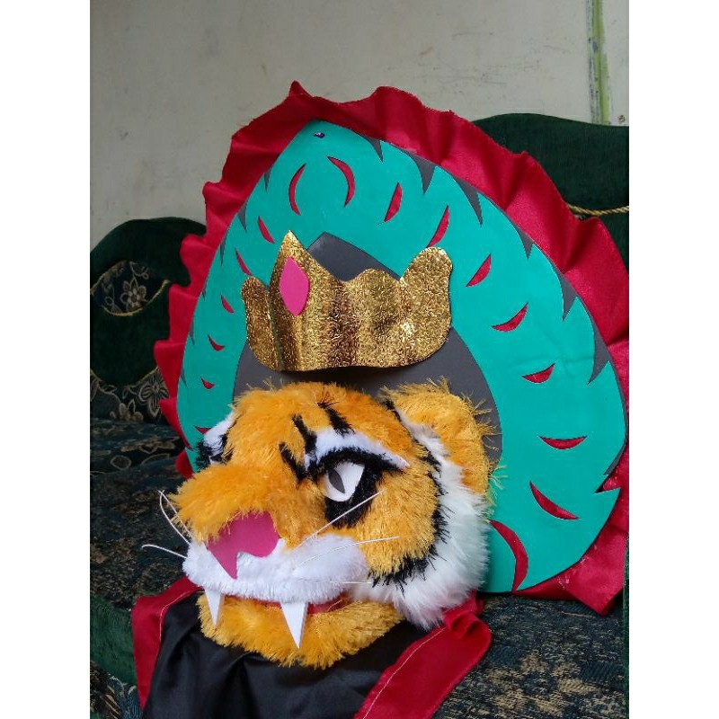 _ barongan macan KUNING lengkap. _
