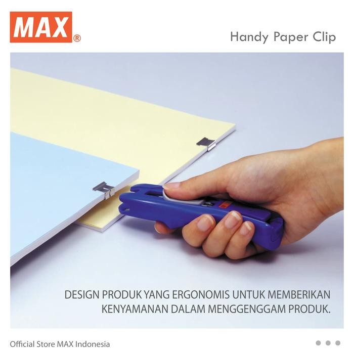 

Promo PENJEPIT KERTAS MAX HK-55D / PAPER CLIP - Merah Muda