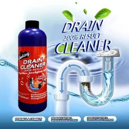 Pembersih pipa tersumbat saluran mampet solusi wc mampet tersumbat  penghilang sumbatan wastafel pem