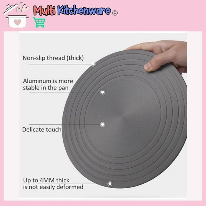 

Idealife Plat Anti Gosong 2in1 Heat Conduction Plate / Defroster 28cm