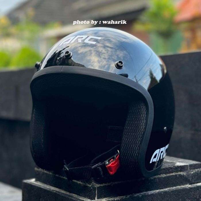 SALE Helm Bogo ARC + Kaca Original - Hitam, MTERLARIS