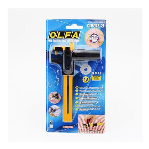

MADE IN JAPAN OLFA COB-1 Compass Cutter Blades /15 blades for compass cutter per pack for CMP-1 CMP-1/DX Genuine