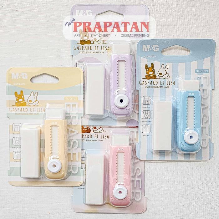

Penghapus M&G Gaspard Et Lisa Sliding Stick Eraser QXPQ4274 | Setip - AXPQ4277 CAT