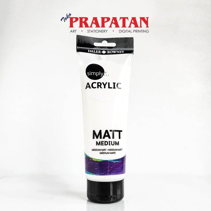 

Daler Rowney Simply Acrylic Medium 250ml - Matt