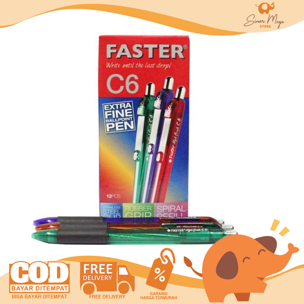 

Faster Pulpen C6 Murah Berkualitas