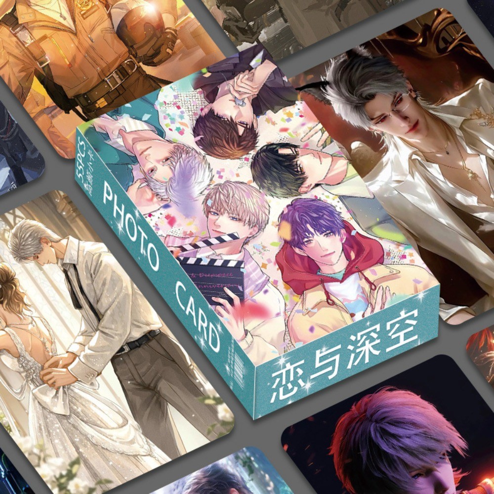 

Love and Deepspace High Appearance Level Small Card 55 Shen Xing Hui Li Shen Qi Yu Peripheral Polaroid Box No Repetition Lomo