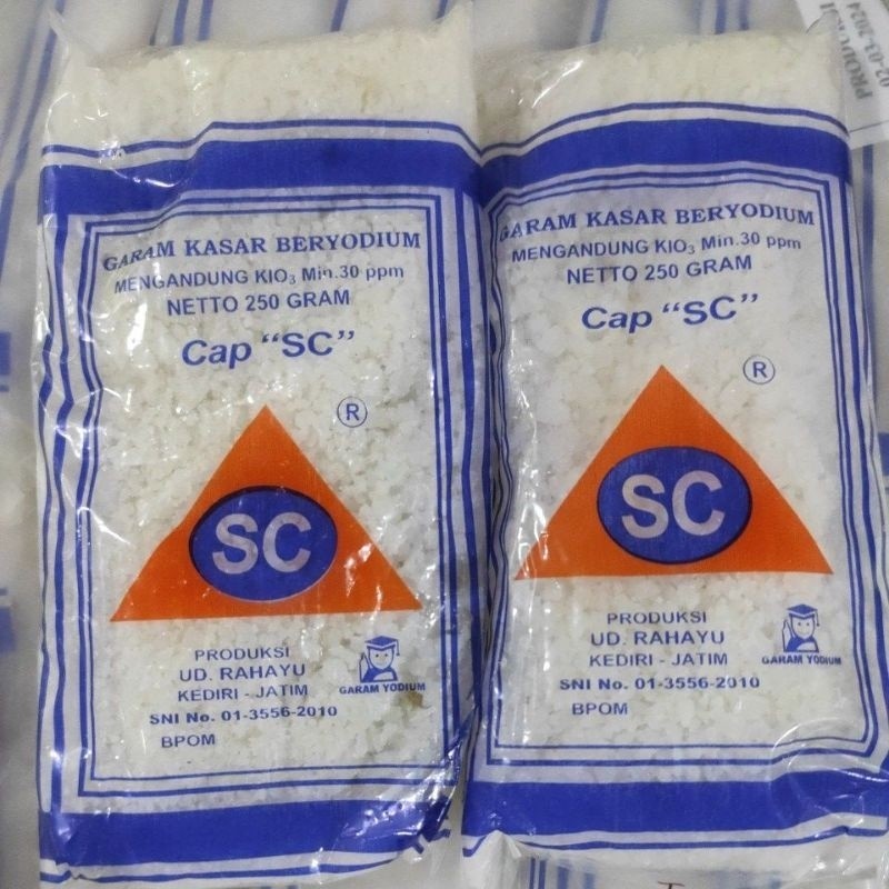 

[] GARAM BERYODIUM Halus Dan Kasar ecer 1pcs