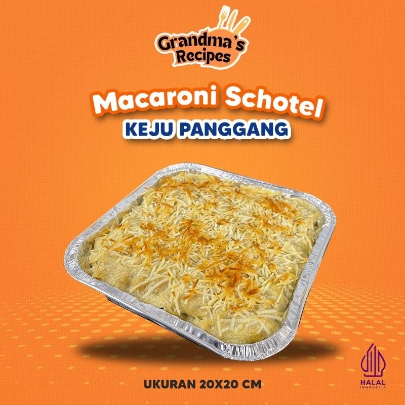 

Macaroni Schotel 100% BEEF Cheese Milk Panggang with sauce bechamel brulee