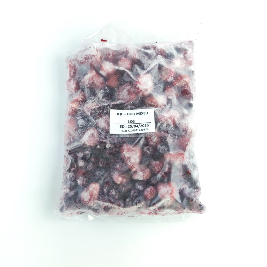 

Buah IQF Duo Mixed 1Kg Buah Frozen