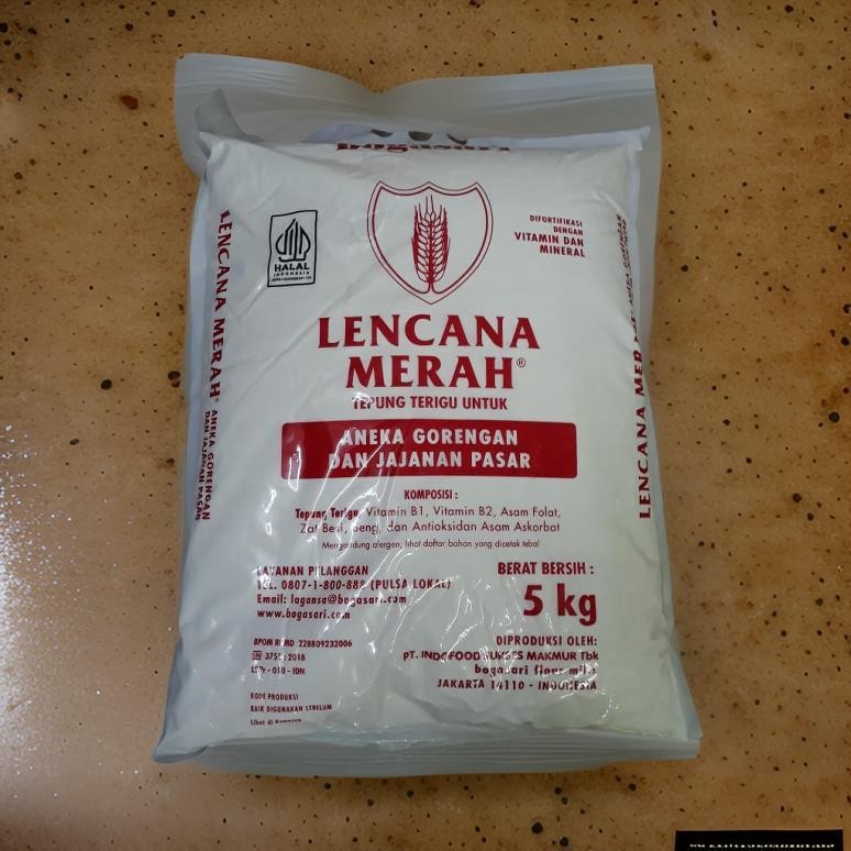 

Tepung Lencana Merah 5KG