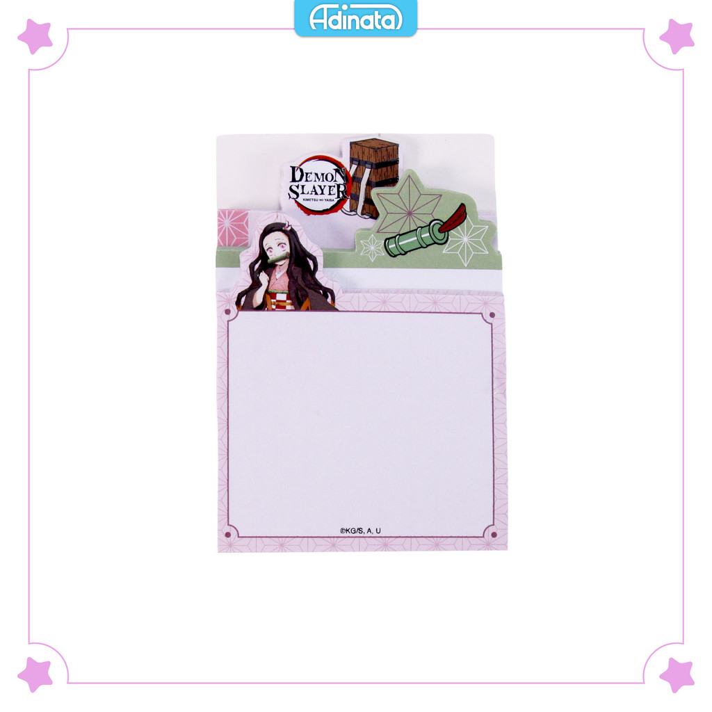 

Demon Slayer Nezuko Standing Memo 2536-4626 memo lucu / notes / stand memo